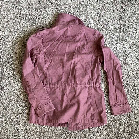 Dusty pink utility jacket - Picture 4 of 5